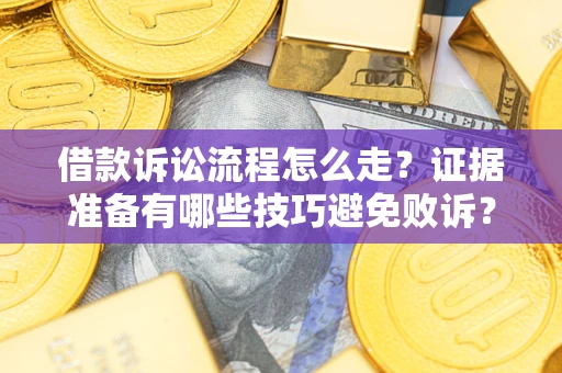 济南借款诉讼流程怎么走？证据准备有哪些技巧避免败诉？