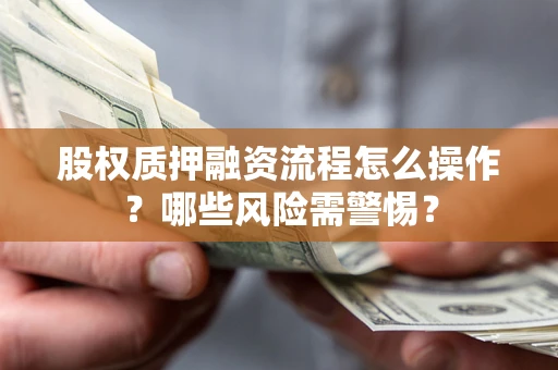 济南股权质押融资流程怎么操作？哪些风险需警惕？