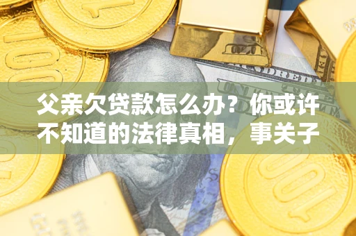 济南父亲欠贷款怎么办？你或许不知道的法律真相，事关子女未来