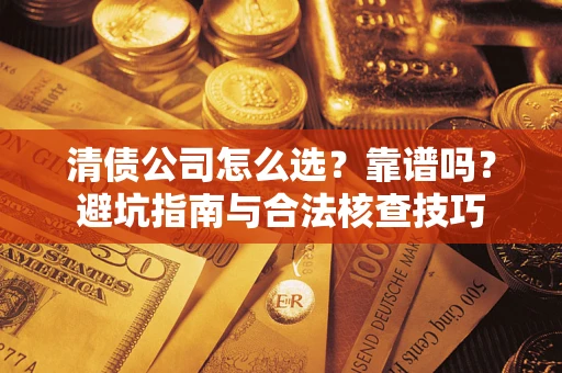 济南清债公司怎么选？靠谱吗？避坑指南与合法核查技巧