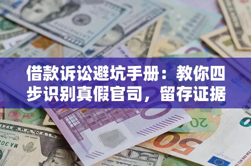 济南借款诉讼避坑手册：教你四步识别真假官司，留存证据不踩雷