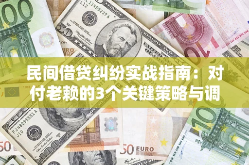 济南民间借贷纠纷实战指南：对付老赖的3个关键策略与调解盲区解析