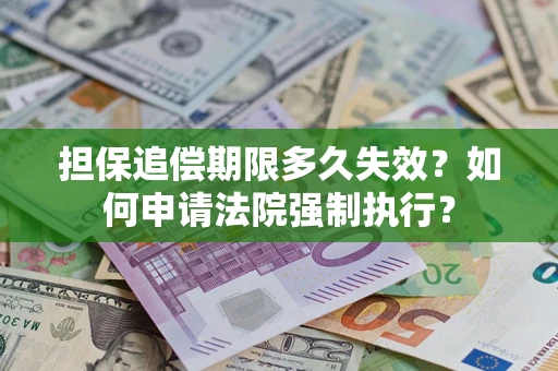 济南担保追偿期限多久失效？如何申请法院强制执行？