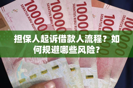 济南担保人起诉借款人流程？如何规避哪些风险？