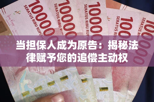 济南当担保人成为原告：揭秘法律赋予您的追偿主动权