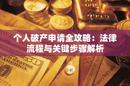 济南个人破产申请全攻略：法律流程与关键步骤解析
