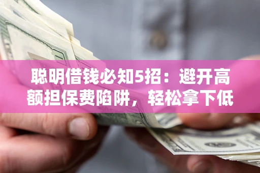 济南聪明借钱必知5招：避开高额担保费陷阱，轻松拿下低息贷款