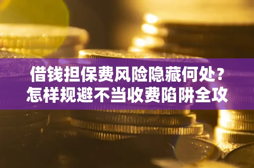 济南借钱担保费风险隐藏何处？怎样规避不当收费陷阱全攻略！